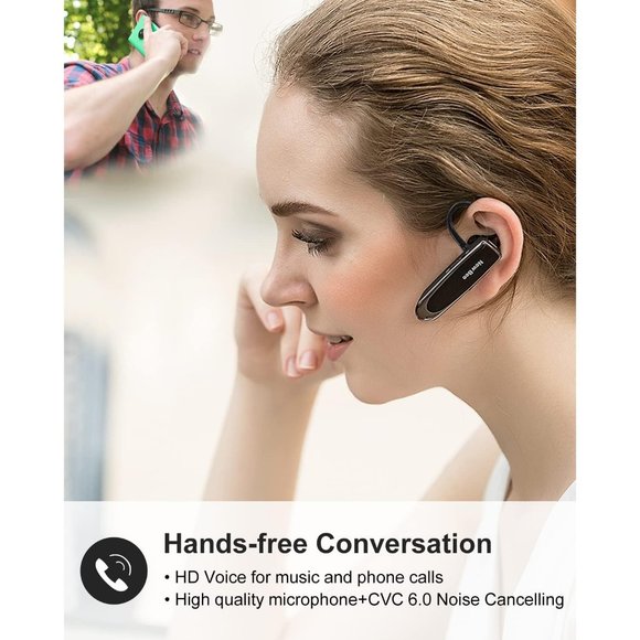 V5.0 Wireless Headset with Microphone 24 Hrs Driving 60 Days Standby Time - Picture 2 of 8